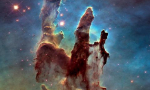 Image by Hubble Space Telescope shows the Eagle Nebulas- Pillars of Creation