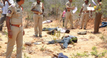 Smugglers shot dead in Chittoor