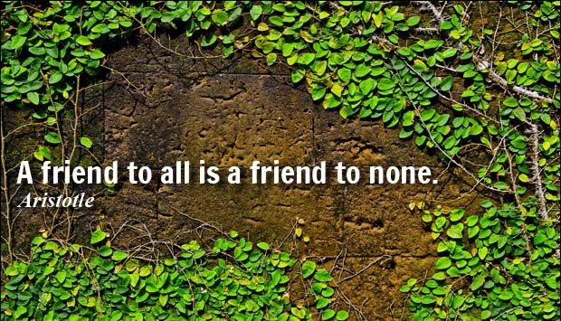 Aristotle, Friend, None