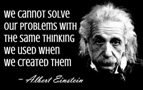 Albert Einstein, Problems, Thinking, Created