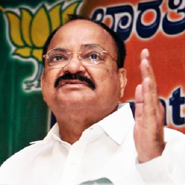 Union Urban Development Minister M. Venkaiah Naidu