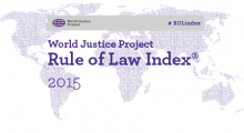 World Justice Project's Rule of Law Index 2015 report