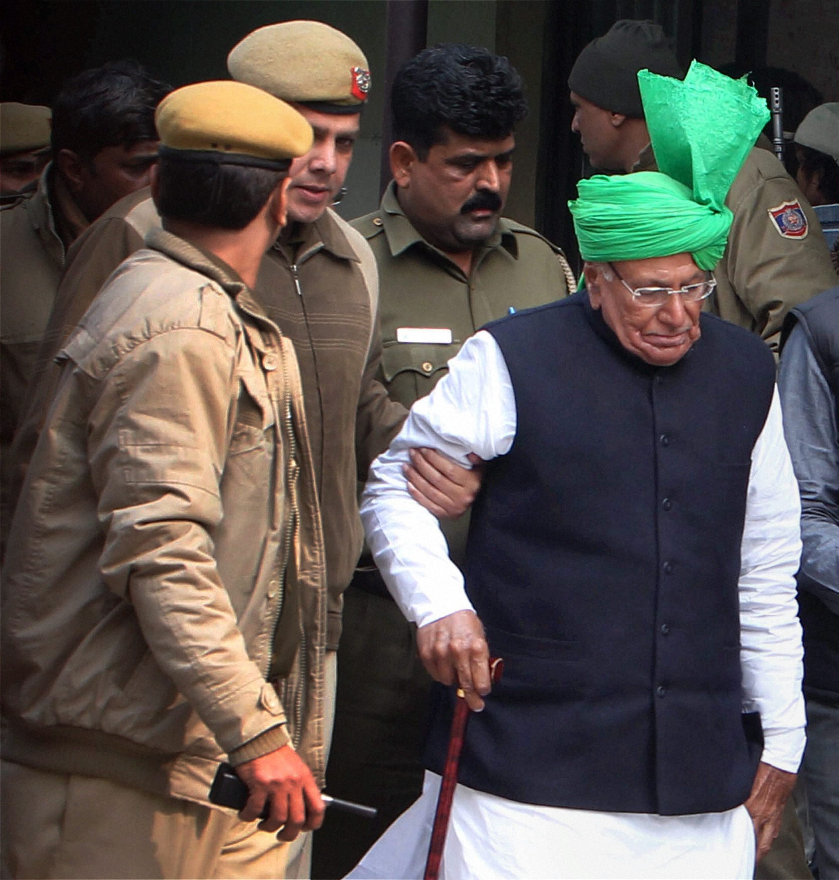 Chautala in Jail