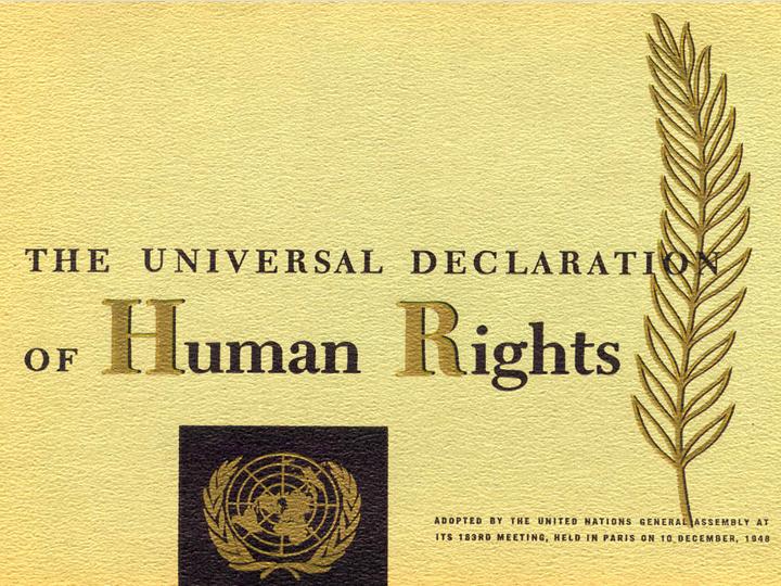 Universal Declaration of Human Rights,1948