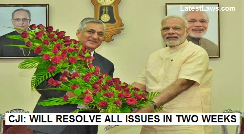 CJI Thakur with PM Modi