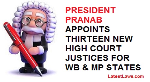 New Appointment of Judges