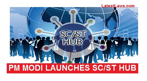 PM Modi-launch-sc-st-hub