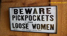 Women Pickpockets
