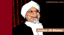 CJI Designate Justice JS Khehar