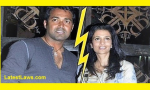 Leander Paes and Rhea Pillai