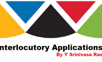 Interlocutory Applications by Y Srinivasa Rao