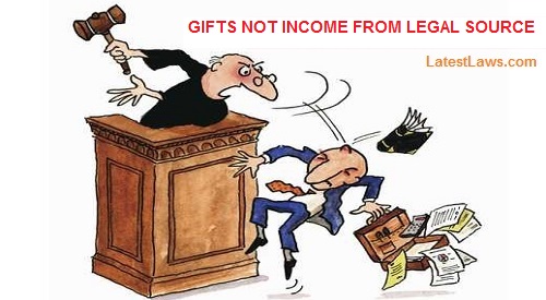 Gifts not Income from Legal Sources