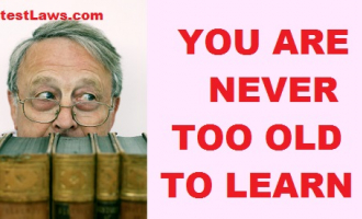 You are never too old to Learn