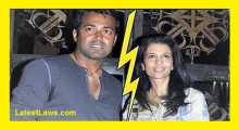 Leander Paes and Rhea Pillai