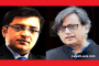 Arnab Goswami sued by Shashi Tharoor