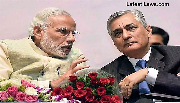 PM Modi and Ex. CJI Thakur