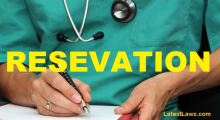 Reservation in Medical Colleges