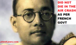 Netaji did not die in Air Crash