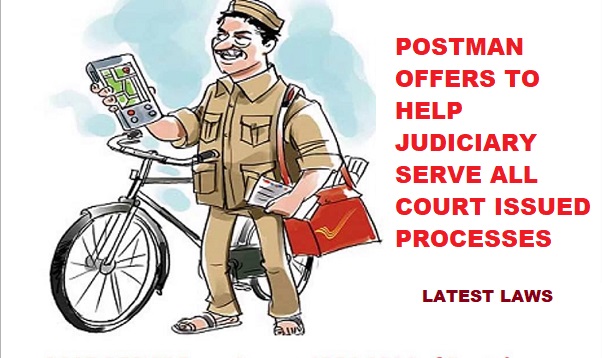Court Processess by Postal Department