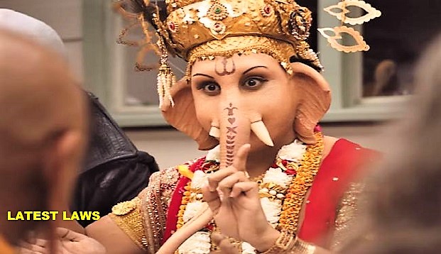Lord Ganesha used in a non-veg commercial