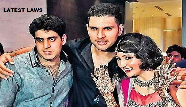 Yuvraj Singh and his Family