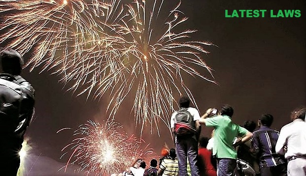 Firecrackers was prohibited in Delhi