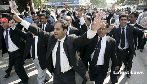 Lawyers protest