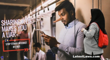 Poster campaign against fake news