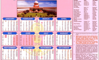 Supreme Court Calendar, 2010