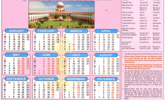 Supreme Court Calendar, 2012