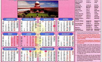 Supreme Court Calendar, 2013