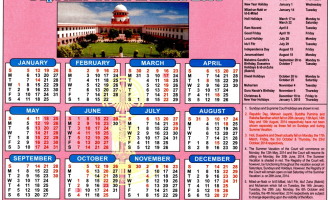 Supreme Court Calendar, 2014