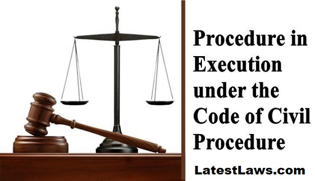 Execution of a Decree under Code of Civil Procedure