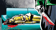Woman stabbed