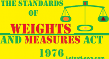 Standards of Weight and Measure Act