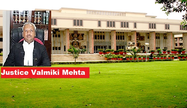 Justice Valmiki Mehta Delhi High Court