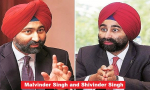 Malvinder Singh and Shivinder Singh