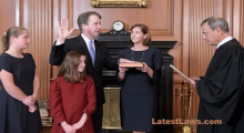 Brett Kavanaugh was sworn in as US Supreme Court Judge