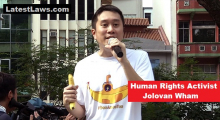 Human rights activist Jolovan Wham arrested
