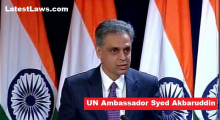 UN Ambassador Syed Akbaruddin