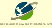 Indian Journal of Law and International Affairs