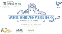 UNESCO World Heritage Volunteers WHV 2018 @Ahmedabad