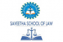 Saveetha School of Law