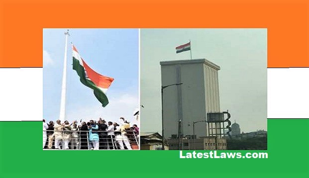 Highest Tricolour unfurled at Haj House in Mumbai