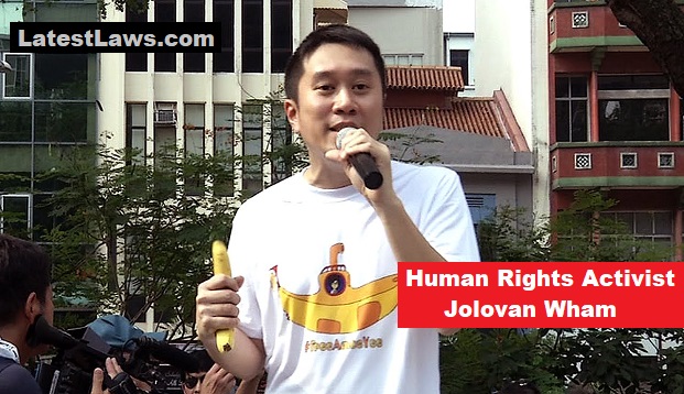 Human rights activist Jolovan Wham arrested