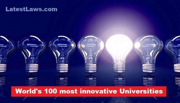 World's 100 most innovative Universities