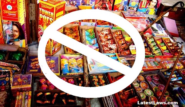 Ban on Fire Crackers
