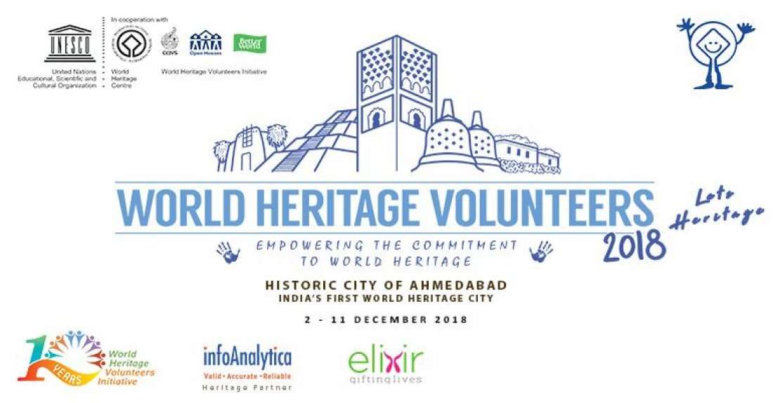 UNESCO World Heritage Volunteers WHV 2018 @Ahmedabad
