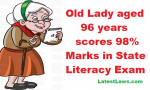 Old Lady in School