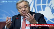 UN Chief Antonio Guterres